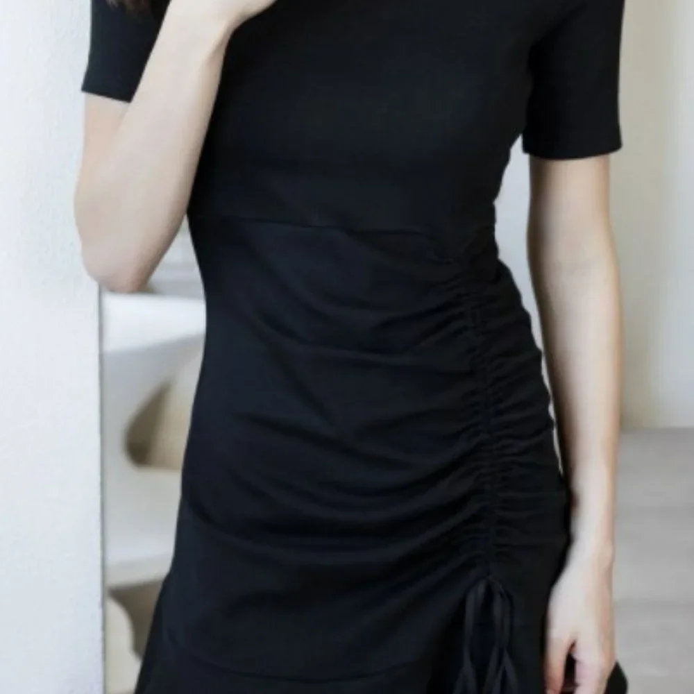 Sofia Black Mini Dress by J.Ing - Picture 2 of 2